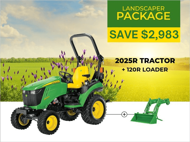 2025R Tractor Package  | Landscaper Package
