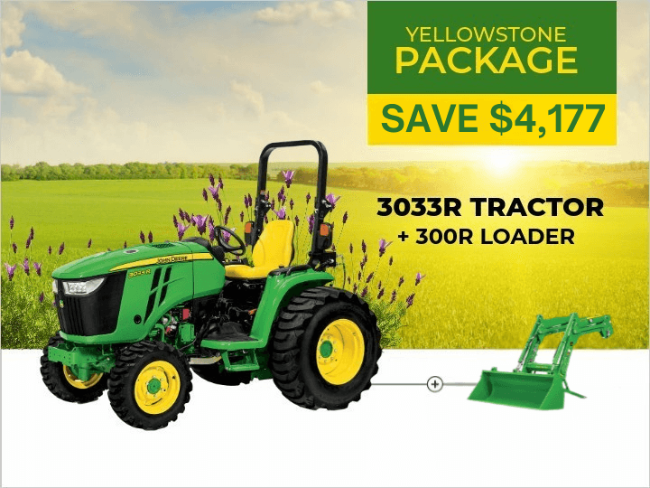 3033R Tractor Package  | Yellowstone Package