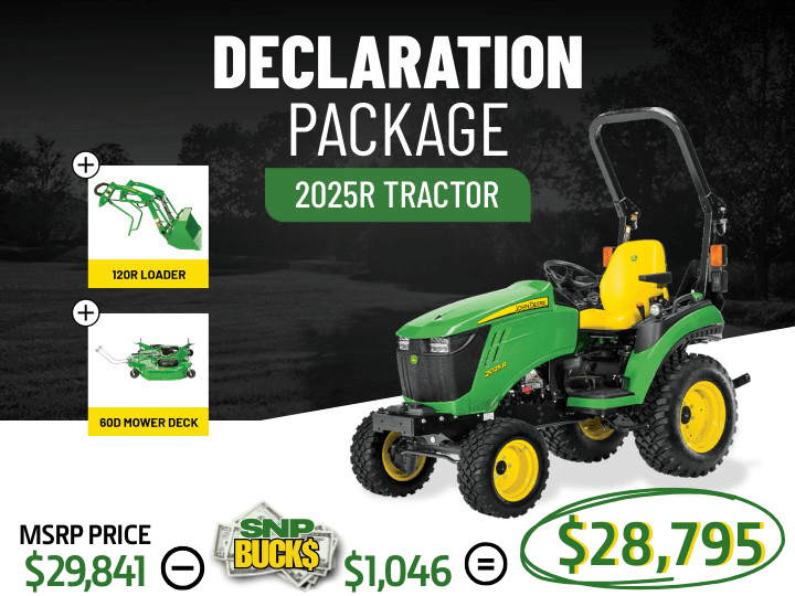 2025R Tractor Package  | Declaration Package