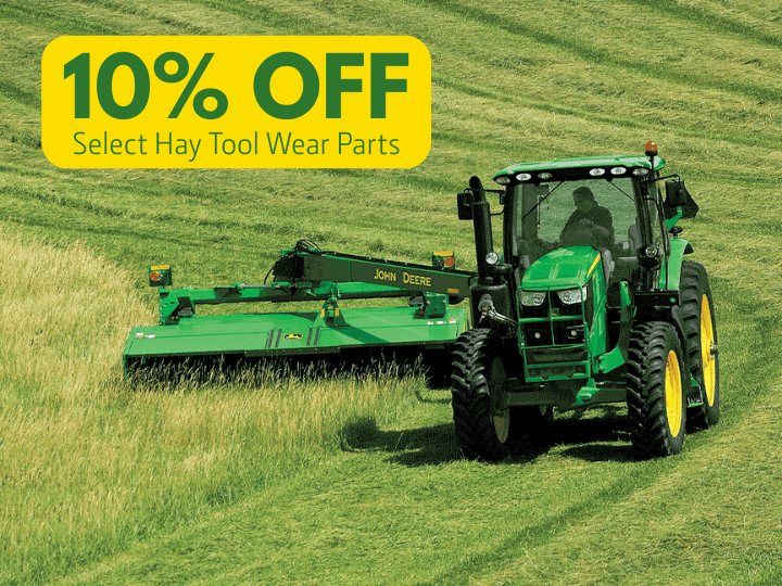 10% Off Select Hay Tool Wear Parts