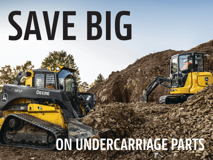15% Off Select Undercarriage Parts