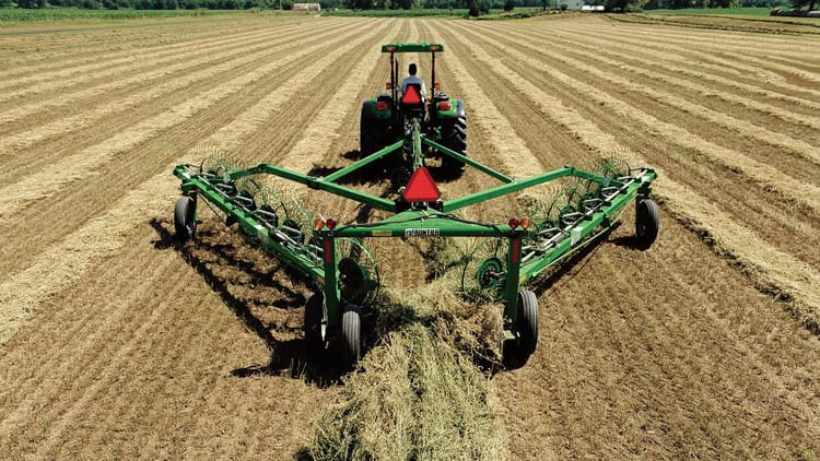 High Rake Concept WR32 Series High-Capacity Carted Wheel Rakes - Sydenstricker Nobbe Partners