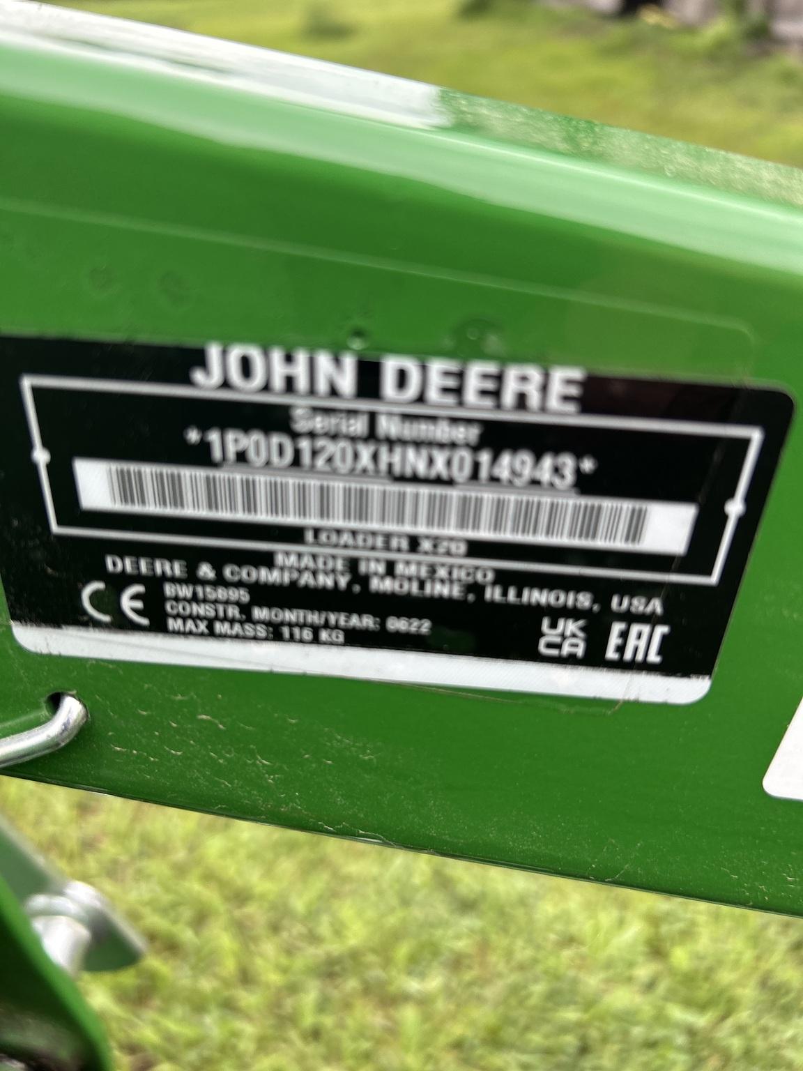 2022 John Deere D120