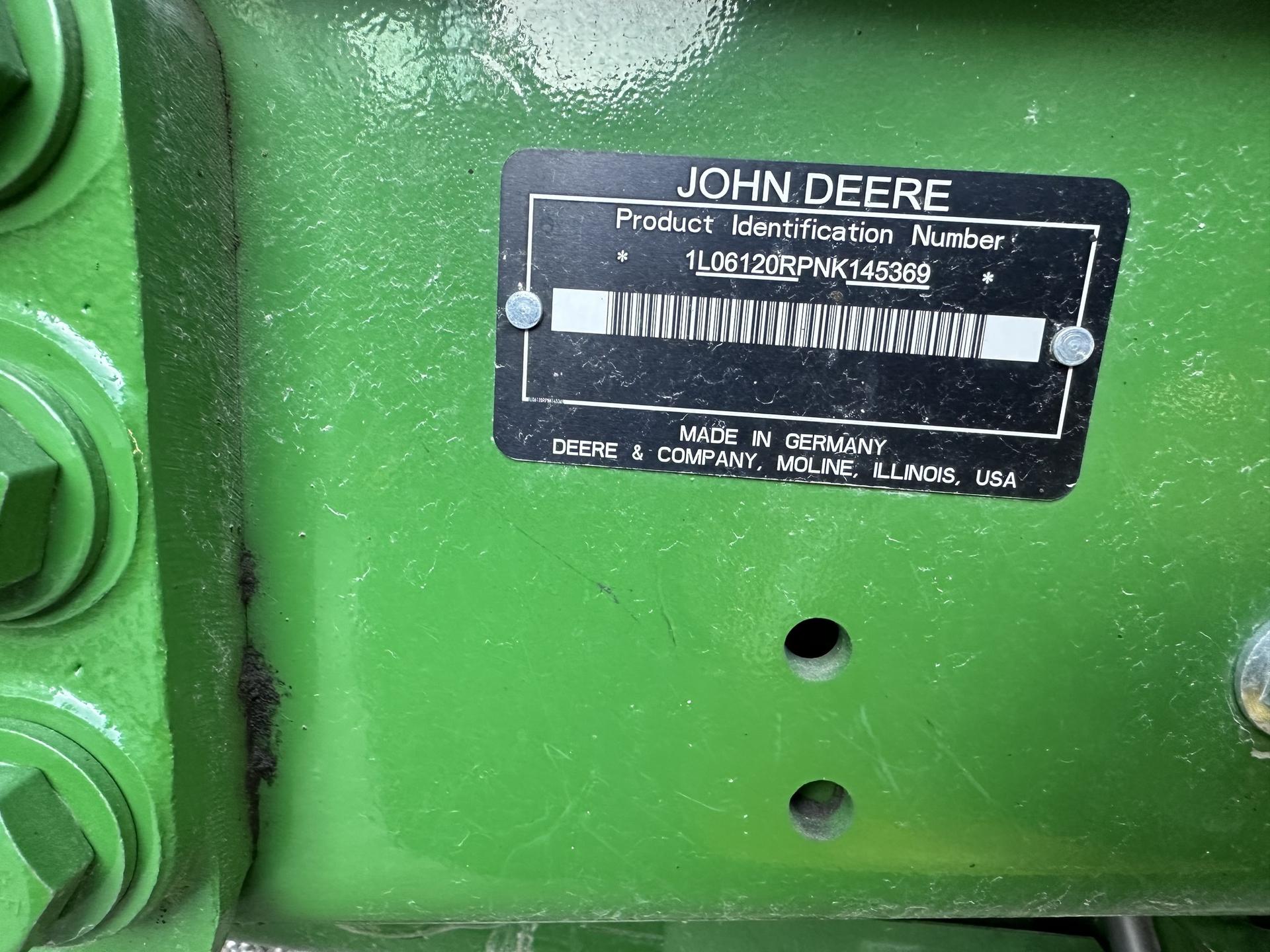 2022 John Deere 6120R