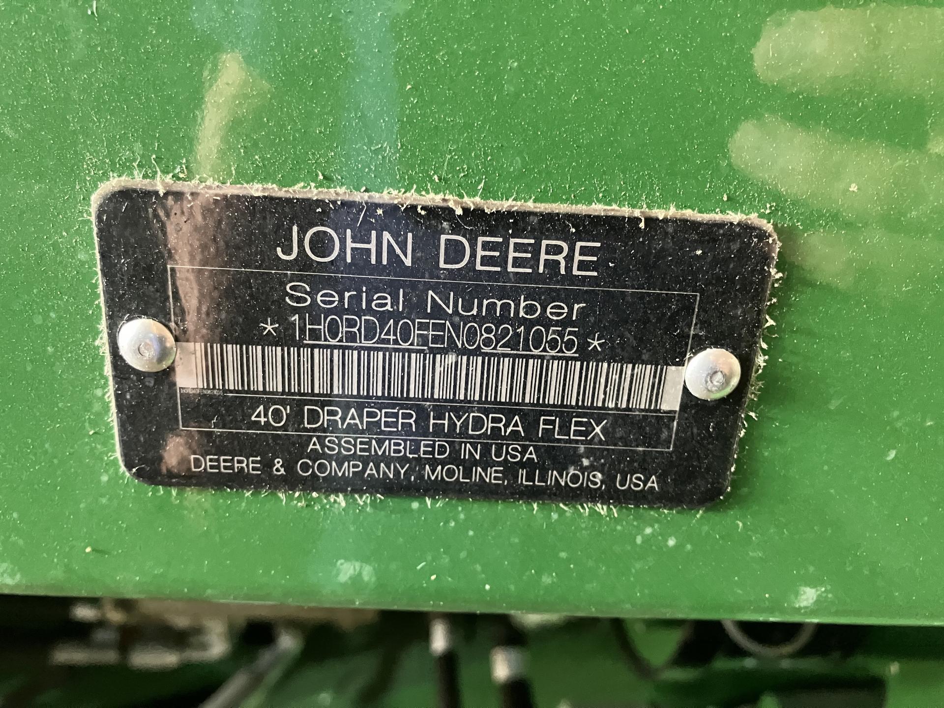 2022 John Deere RD40F