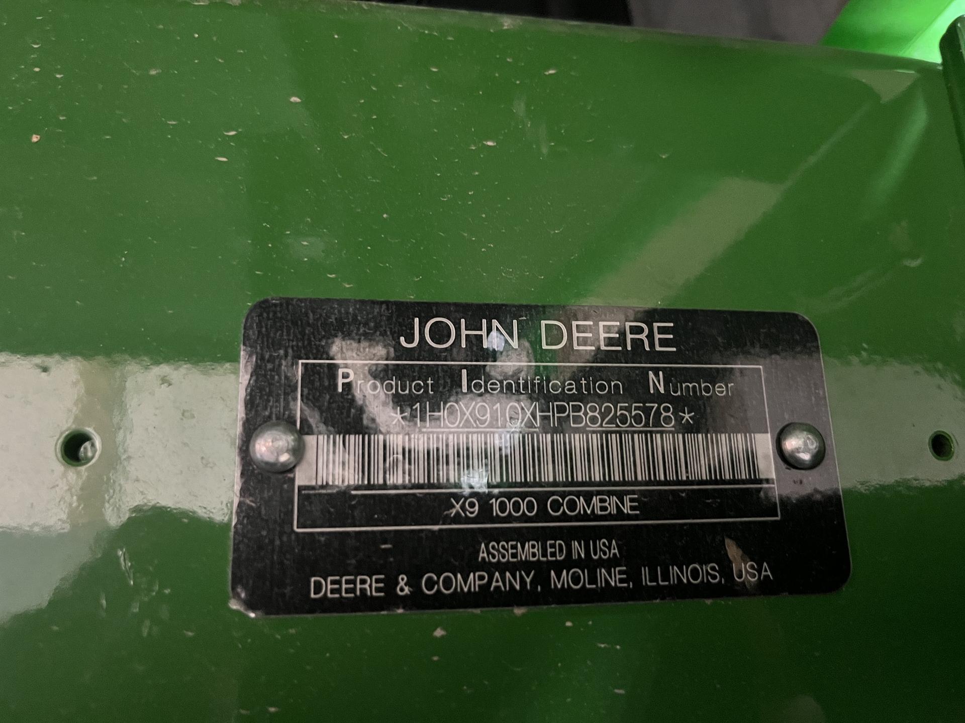 2023 John Deere X9 1000