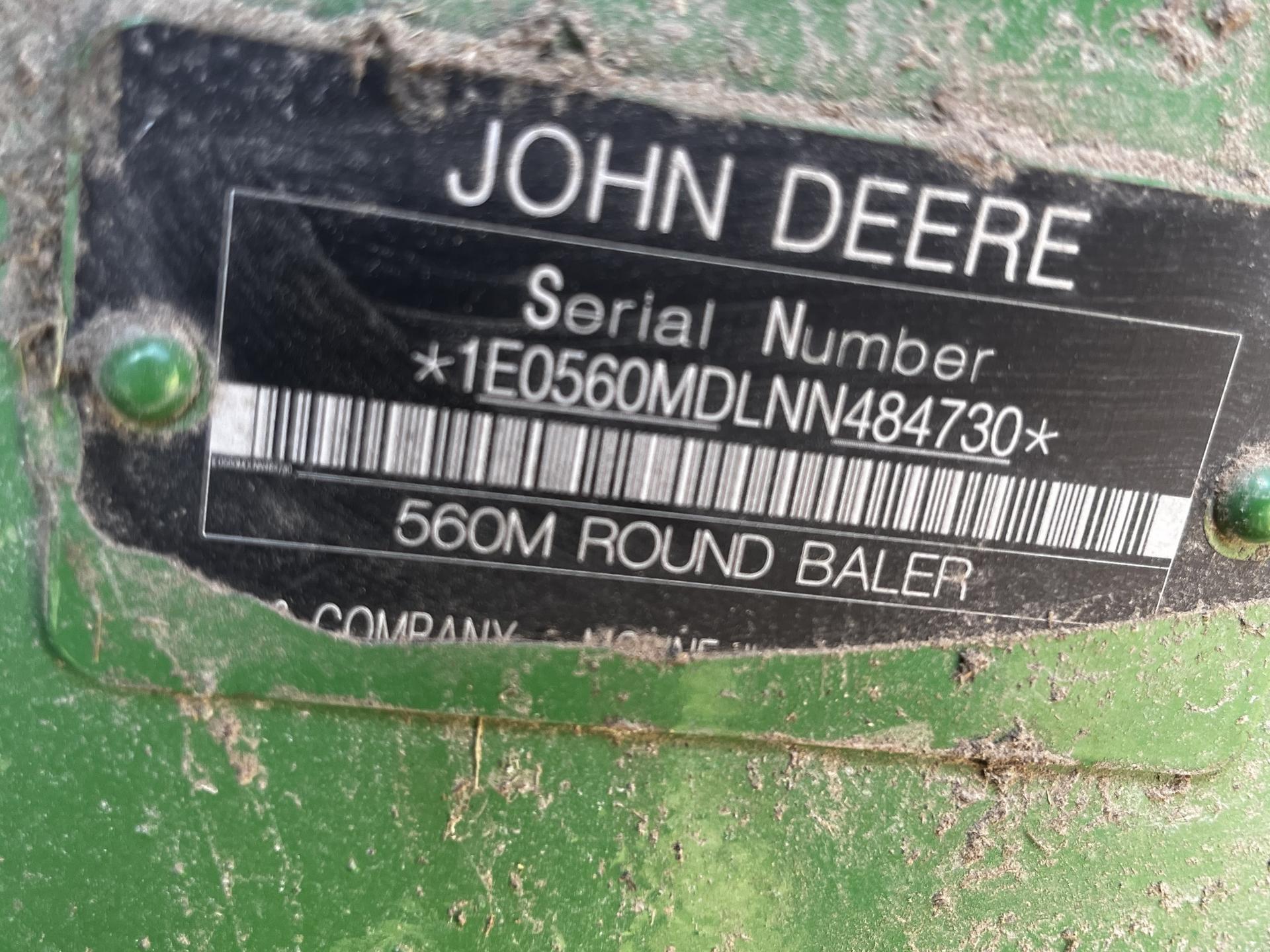 2022 John Deere 560M