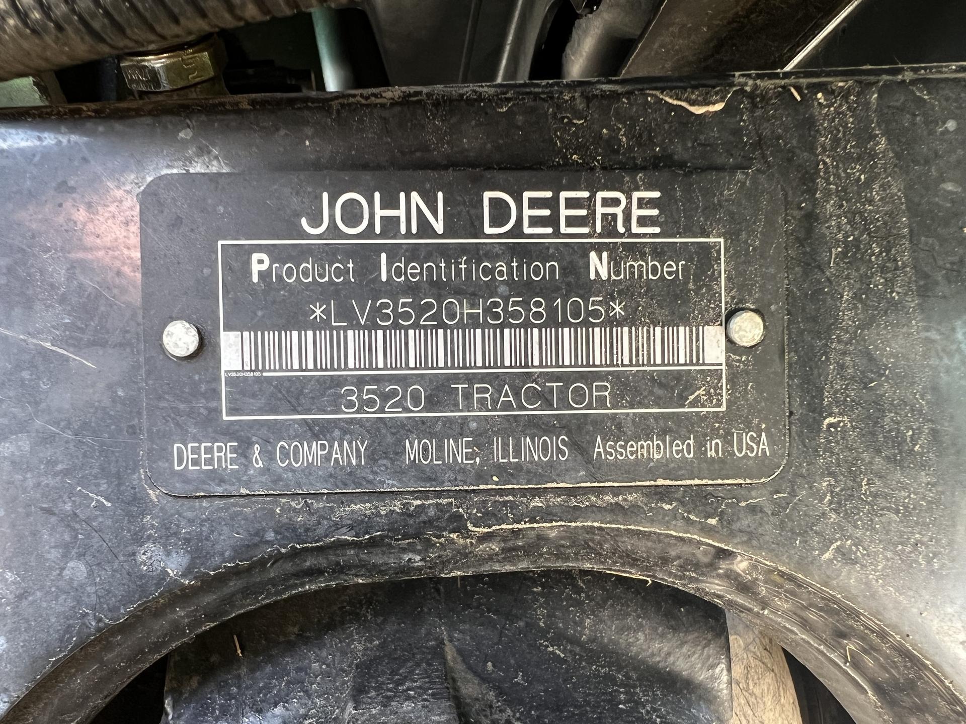 2007 John Deere 3520