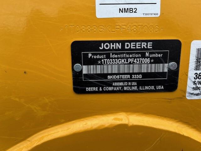 2023 John Deere 333G