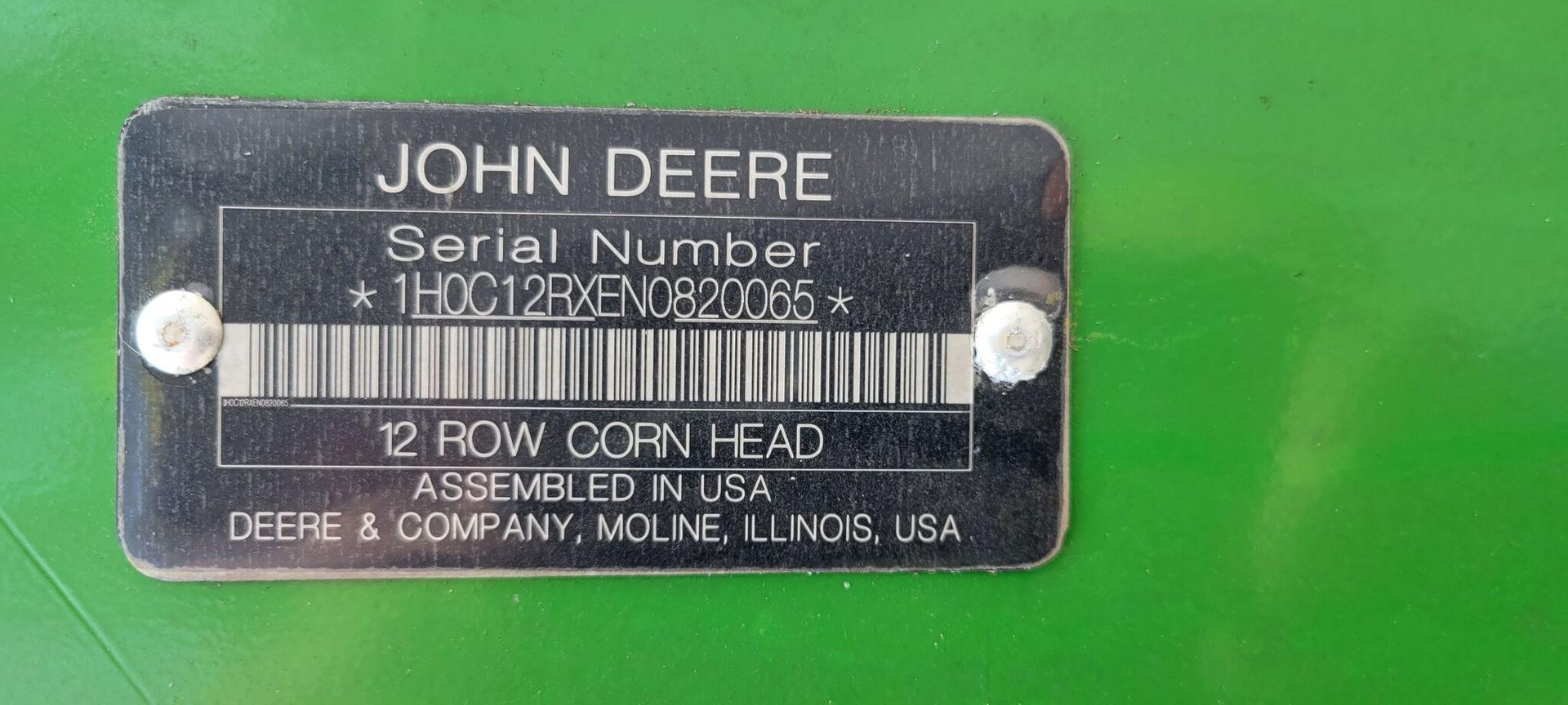 2022 John Deere C12R