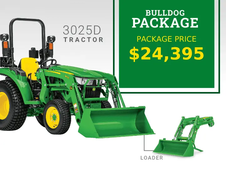 Bulldog | 3025D Tractor Package