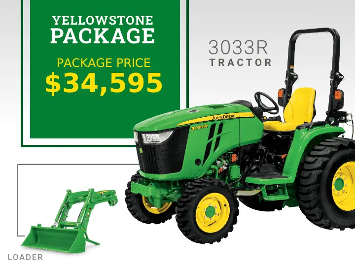 Yellowstone | 3033R Tractor Package