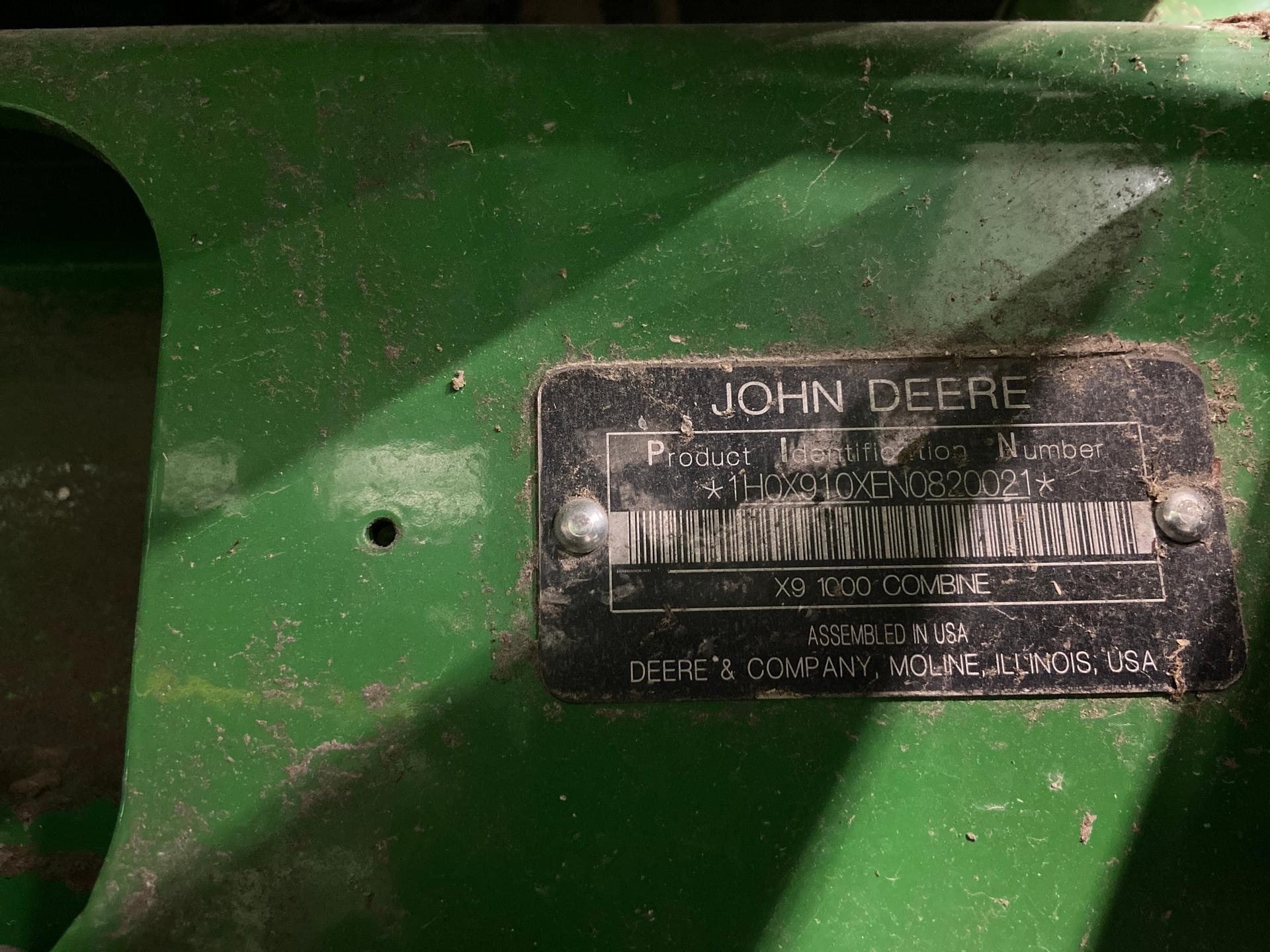 2022 John Deere X9 1000